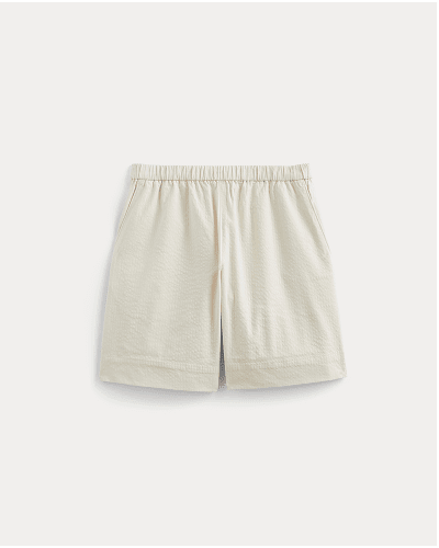 [Image]The Seersucker Pull-On Short | Bone