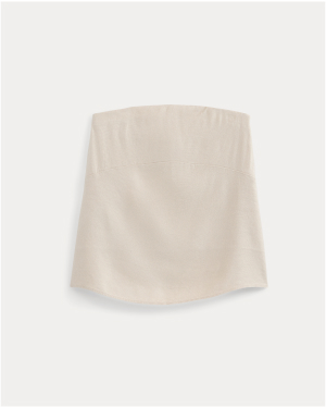 Image | Tube Top in Stretch Linen | Birch