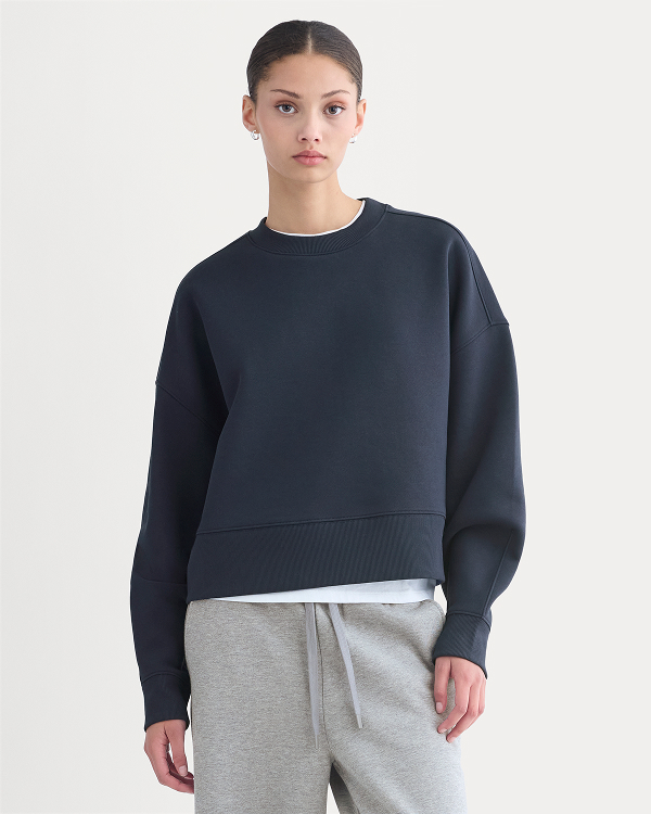 Image | Luxe Fleece Sweatshirt | Navy
