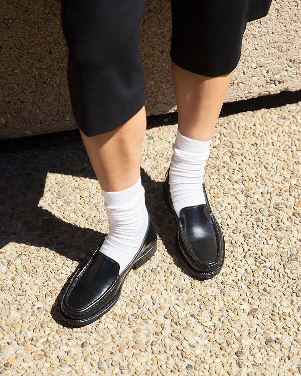 Editorial Image | Sera Loafer | Black 