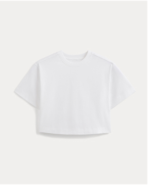 Image | Forever Jersey Cropped Tee | White