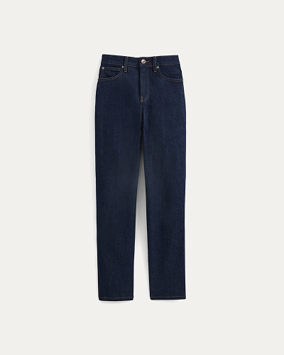 Image | High-Rise Cigarette Jean | Pure Blue