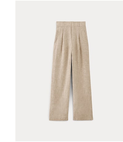 [Image]The Linen Way-High® Drape Pant | Cornstalk Chambray