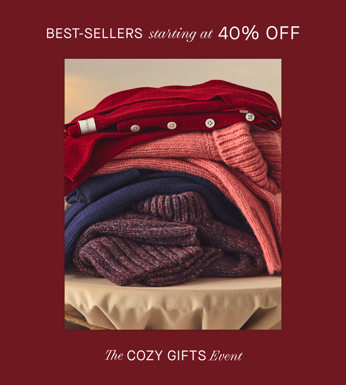 Image | Best-Sellers starting at 40% Off | The Cozy Gifts Event 