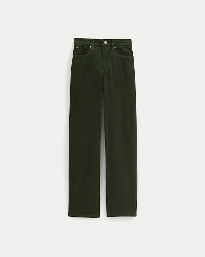 Image | The Way-High® Corduroy Pant | Dark Forest 