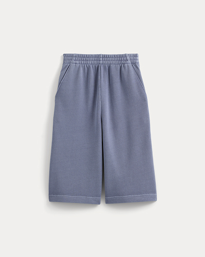 Image | Lightweight Terry Long Shorts | Velvet Morning Garment Dye