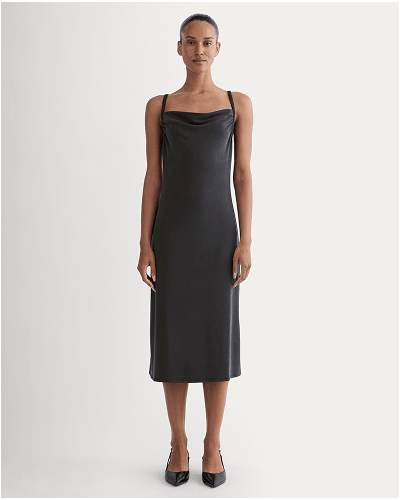 [Image] The Tank Midi Dress in Butterknit | Black