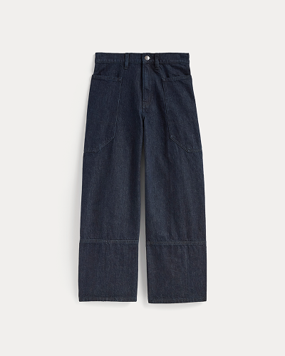 Image | The Way-High® Gardener Cropped Jean | Dark Rinse