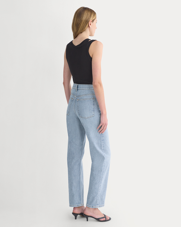 Image | Model in The Way-High® Jean 2.0 | Washed Out Indigo
