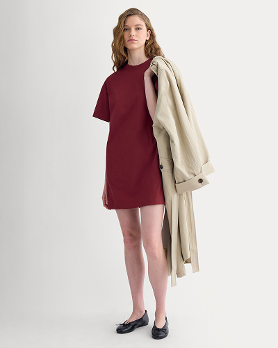 Image | Weekend Tee Mini Dress | Pomegranate