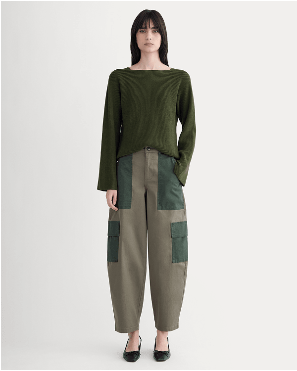 Image | The Utility Cargo Pant | Kalamata / Duffel Bag