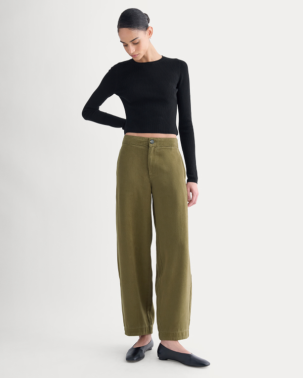 Image | Balloon Pant in Buttersoft | Olive