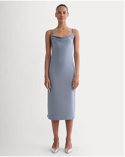 [Image] The Tank Midi Dress in Butterknit | Blue Dusk