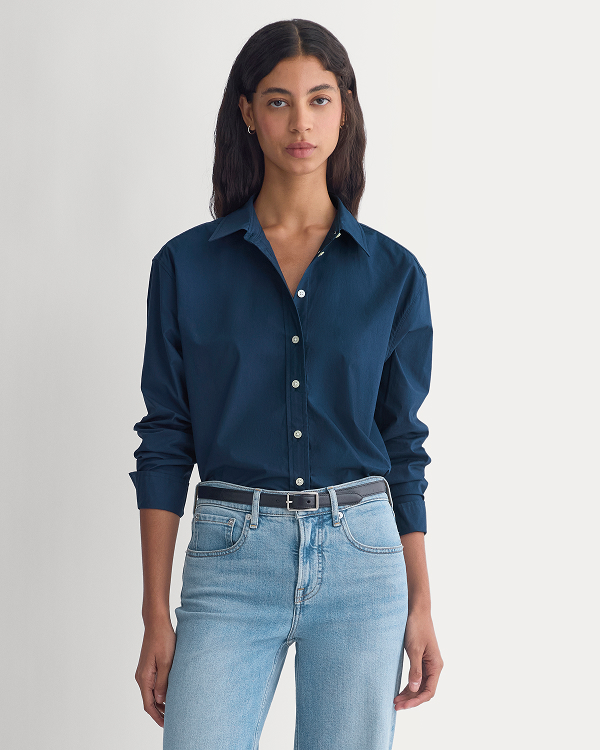 Image | Model in Everyday Shirt | Blue Wing Teal