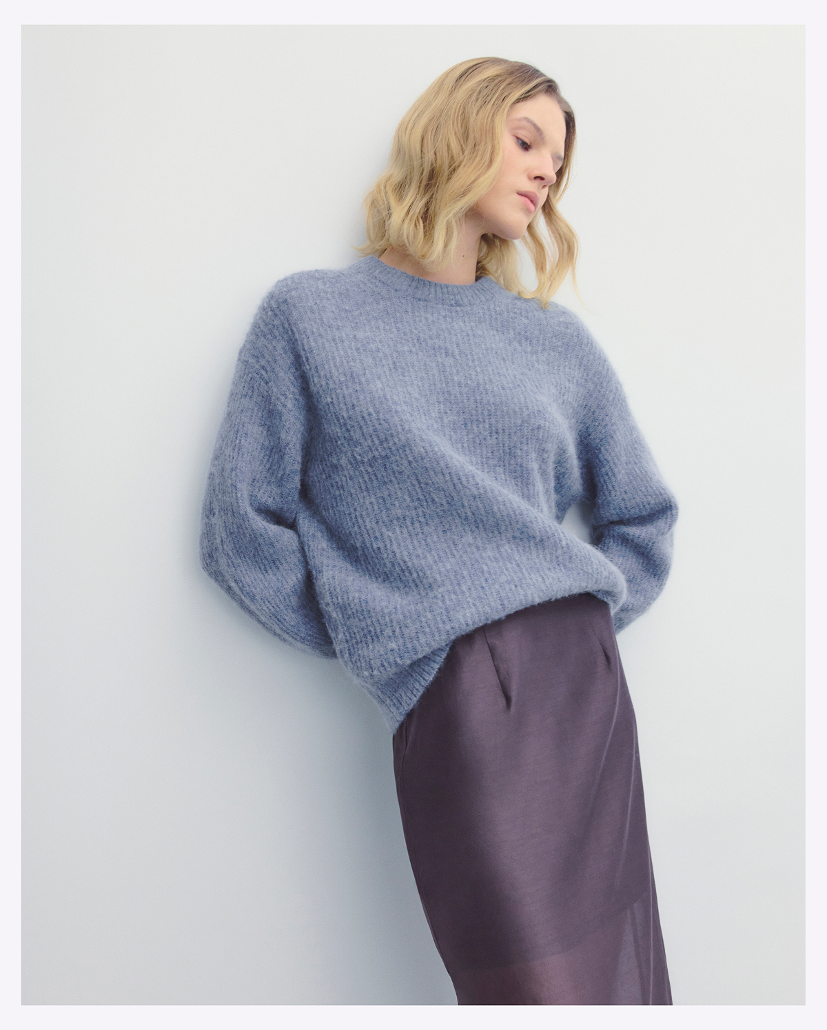 Image | The Cocoon Crew in Alpaca | Heather Sage Blue