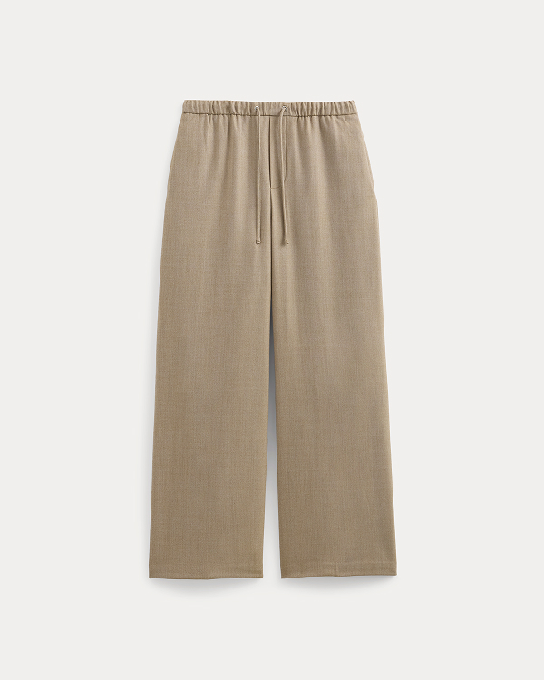 Image | The Pull-On Trouser in Tailor Twill | Light Taupe