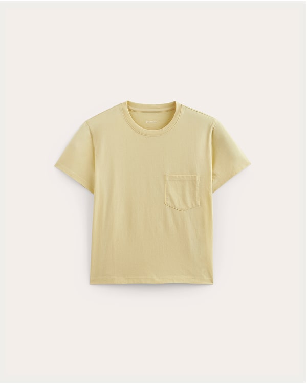 [Image]The Box-Cut Tee in Essential Cotton | Banana Crepe