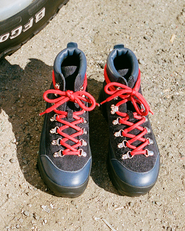 Editorial Image | Summit Boot | Navy