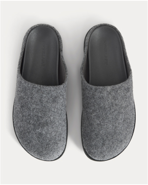 Image | Wool Clog | Charcoal