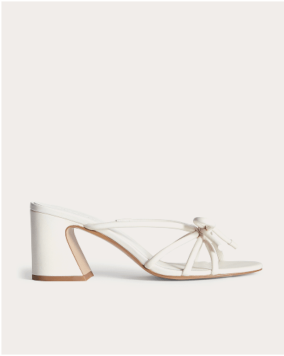 [Image]The Bow Heel | Leather | Canvas