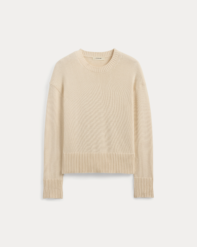 Image | The Boxy Sweater in Everyday Cotton | Canvas