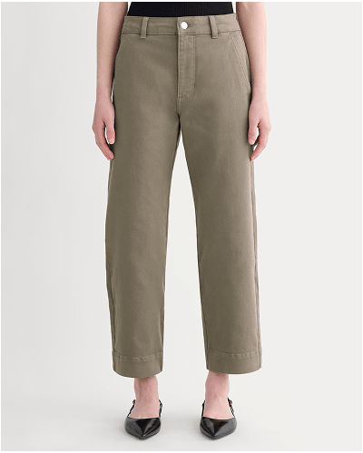 Image | The Utility Straight-Leg Pant | Taupe