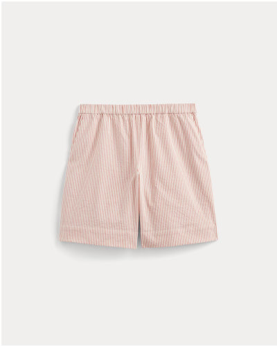 [Image]The Seersucker Pull-On Short |  Soft Orange