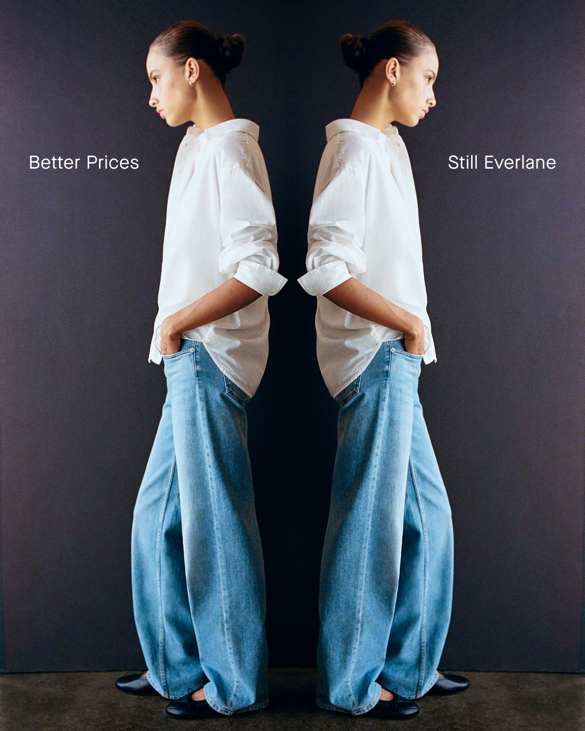 Editorial Image | Better Prices | Still Everlane | Model 