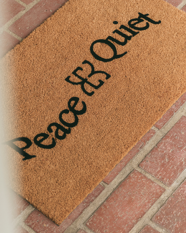 Image | Everlane x Peace & Quiet Welcome Mat