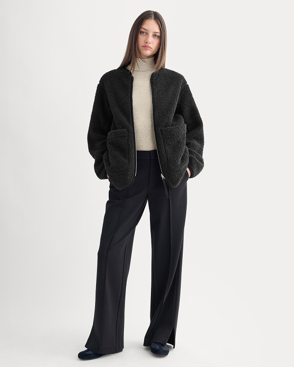 Image | Cashmere Quarter Zip Sweater
