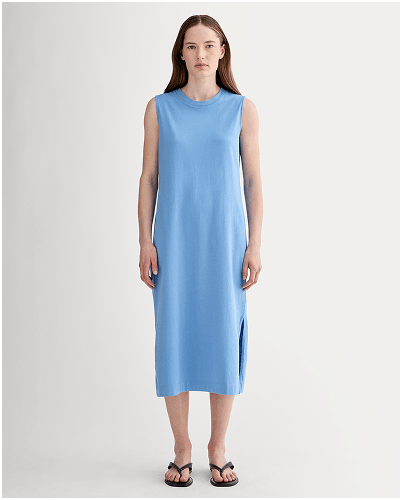 Image | The Weekend Tank Dress | Blue Opal