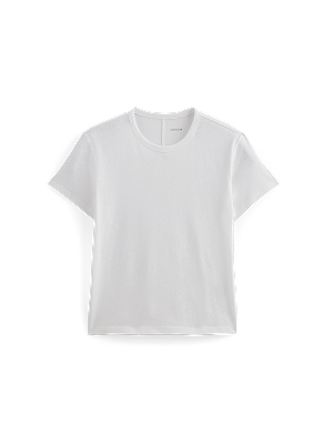 Image | The Box-Cut Tee in Essential Cotton | White
