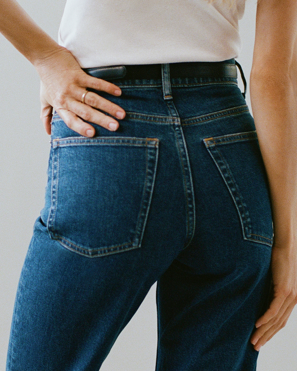 Image | @paigeharper in the cult favorite The Way-High® Jean | Dark Indigo