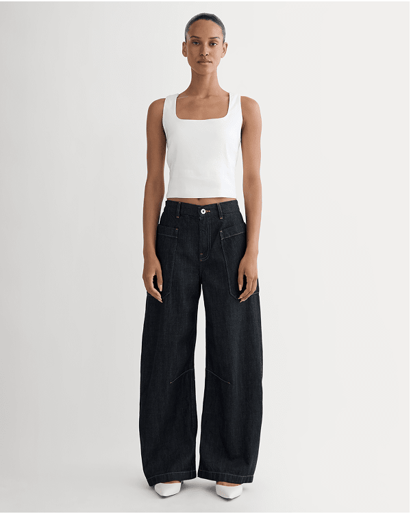 [Image]The Gardener Pull-On Jean | Dark Indigo