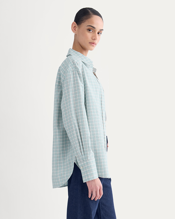 Image | Everyday Shirt in Silky Cotton | Gray Mist