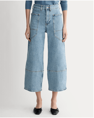 Image | The Way-High® Gardener Cropped Jean | Low Stretch | Shallow Beach