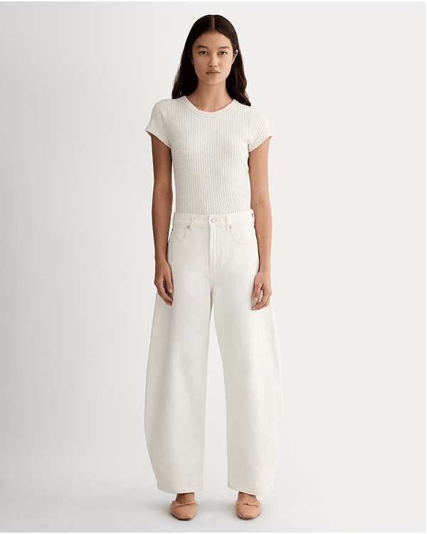 [Image]The Way-High® Curve Jean | Calico Ecru