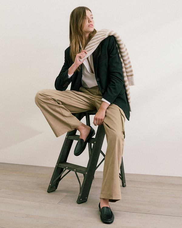 Image | Blazer in Tailor Twill | Black