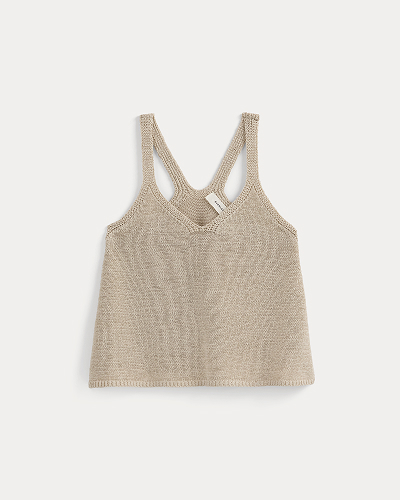 Image | Racerback V-Neck Sweater | Peyote