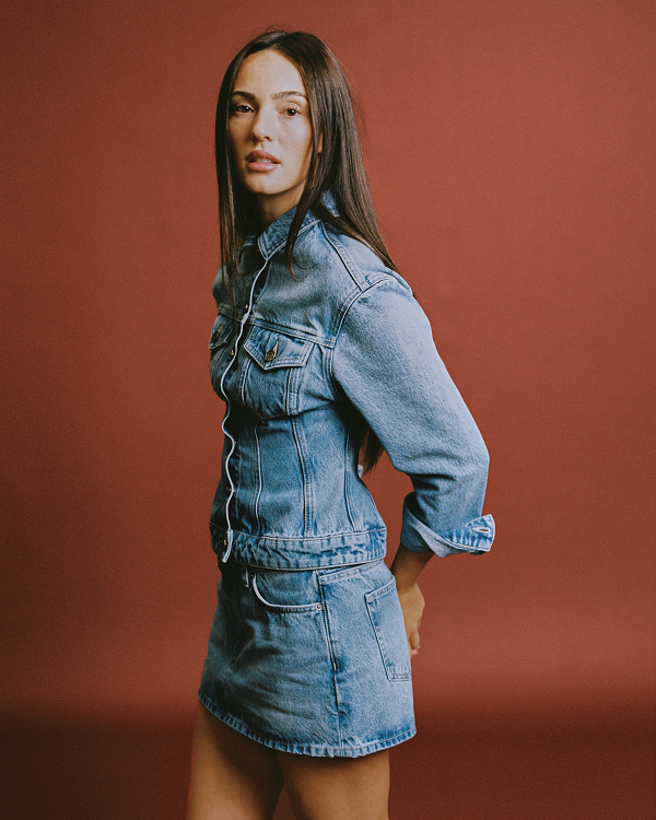 Image | Everlane x Elena Bonvicini Lido Jacket | Crystal Cove Indigo