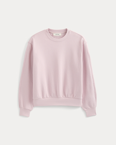 Image | Lightweight Terry Blouson Crew | Burnished Lilac