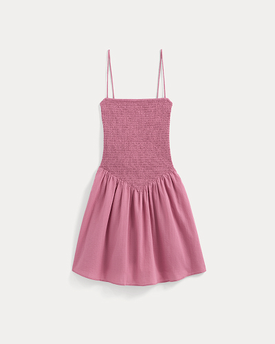 Image | Gauze Smocked Mini Dress | Heather Rose