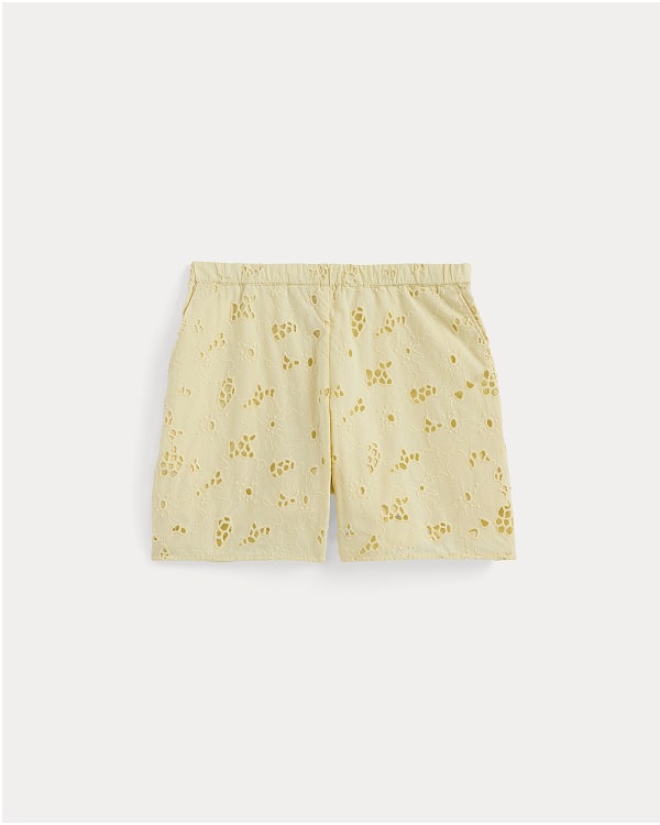 [Image] The Eyelet Pull-On Short | Light Yellow