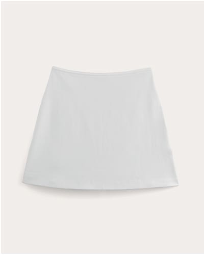 [Image]The Dream Mini Skirt | White