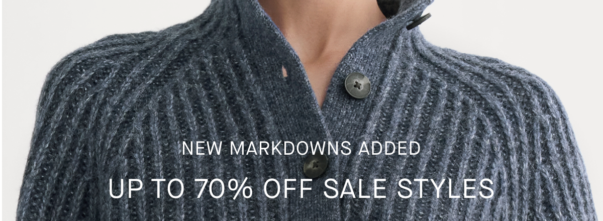 New Markdowns Added | Up to 70% Off Sale Styles