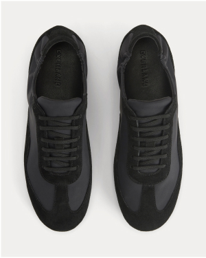 Image | Ballet Sneaker | Black Suede