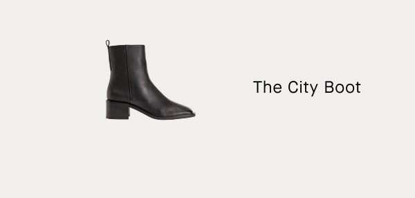 Image | The City Boot | Leather Black