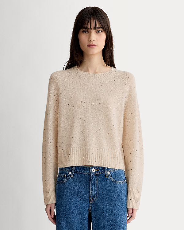 Image | Model in The Boxy Crew in Cashmere | Canvas