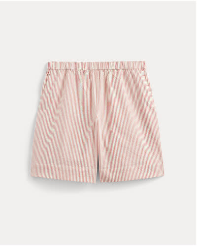[Image]The Seersucker Pull-On Short | Soft Orange