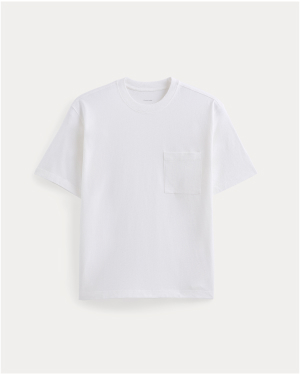 Image | Oversized Midweight Tee | White
